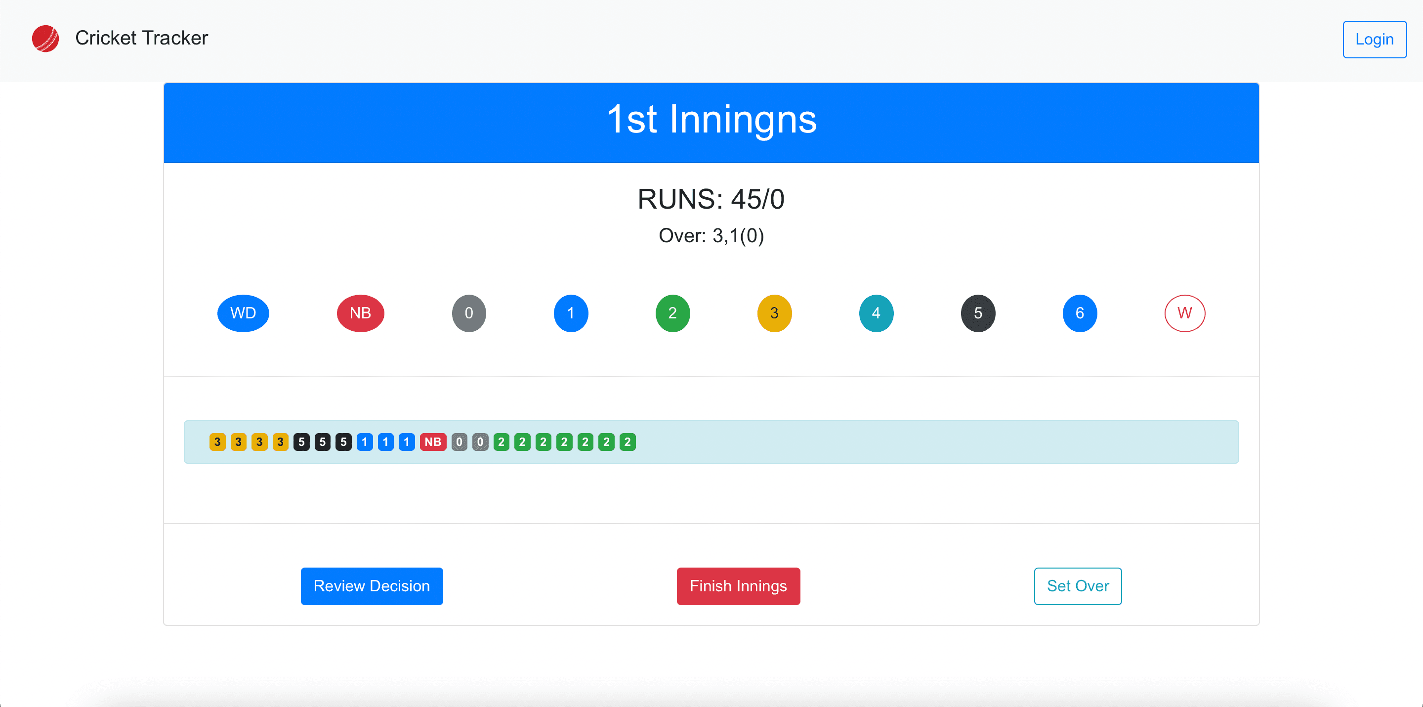 Cricket Tracker Beta